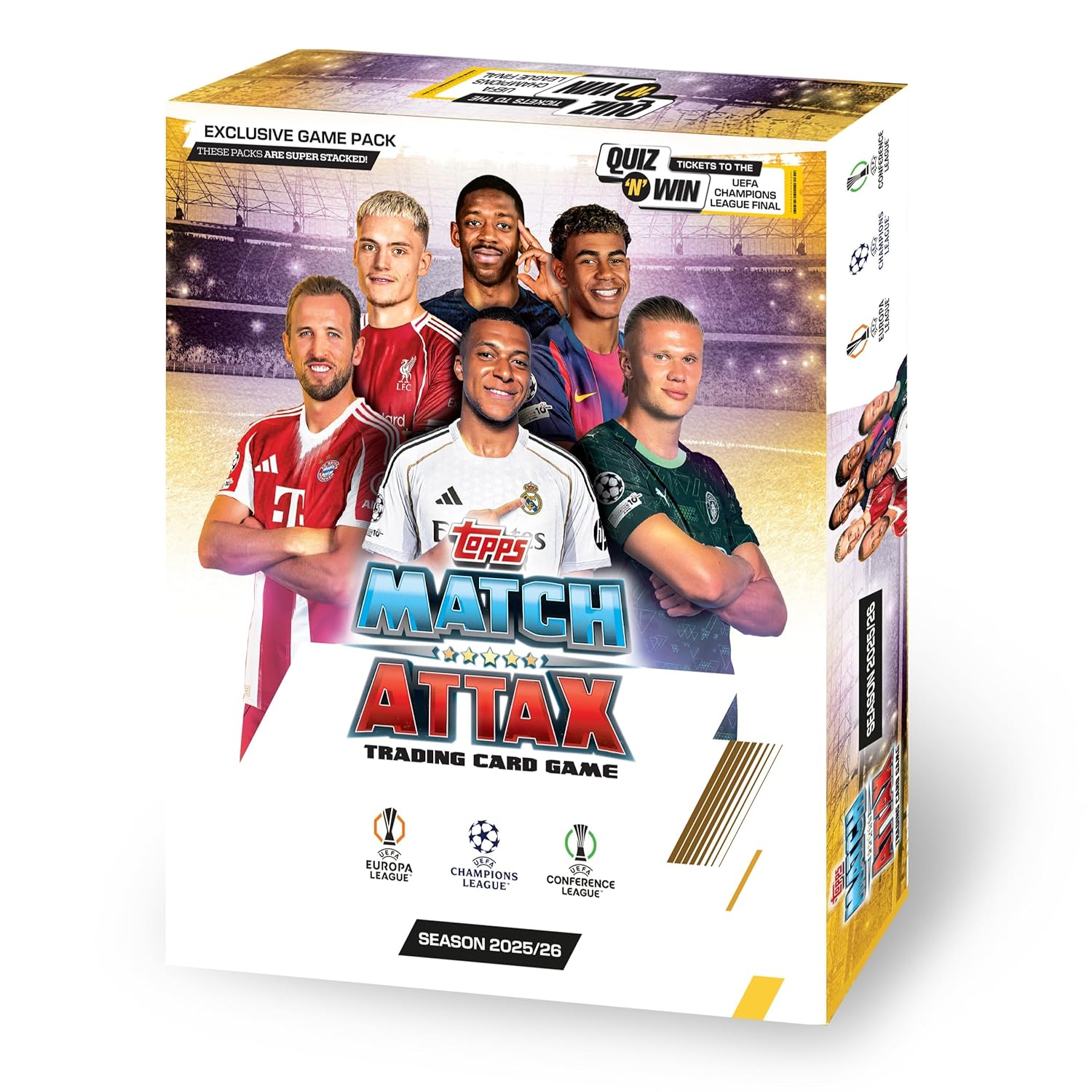 Topps UEFA Match Attax - 2025 / 26 Extra Exclusive Game Pack Trading Card Games (No Cash On Delivery Allowed On This Product) - Prepaid Orders Only