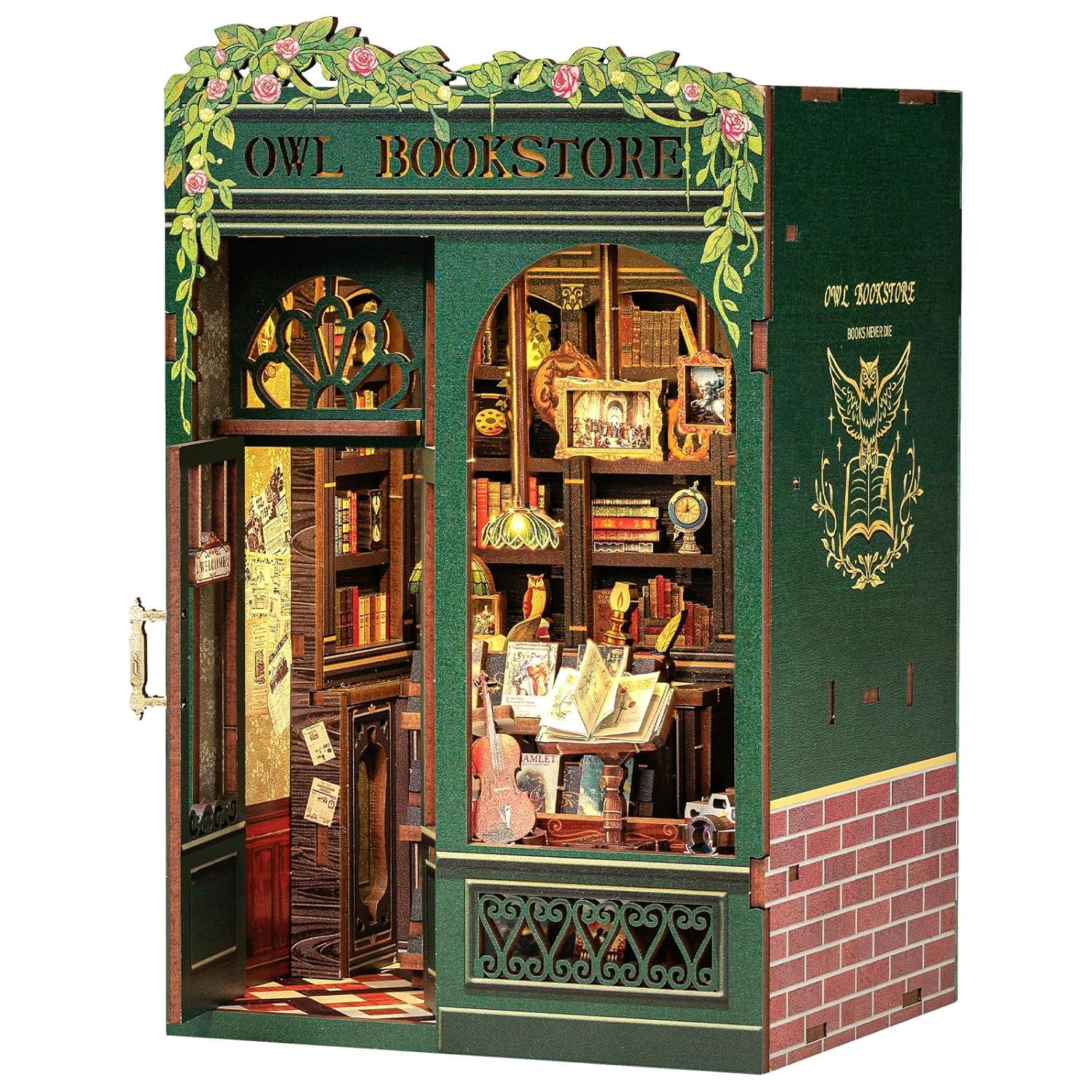 Book Nook Kit Do It yourself Miniature House Kit ( No Cash on Delivery on this Product )