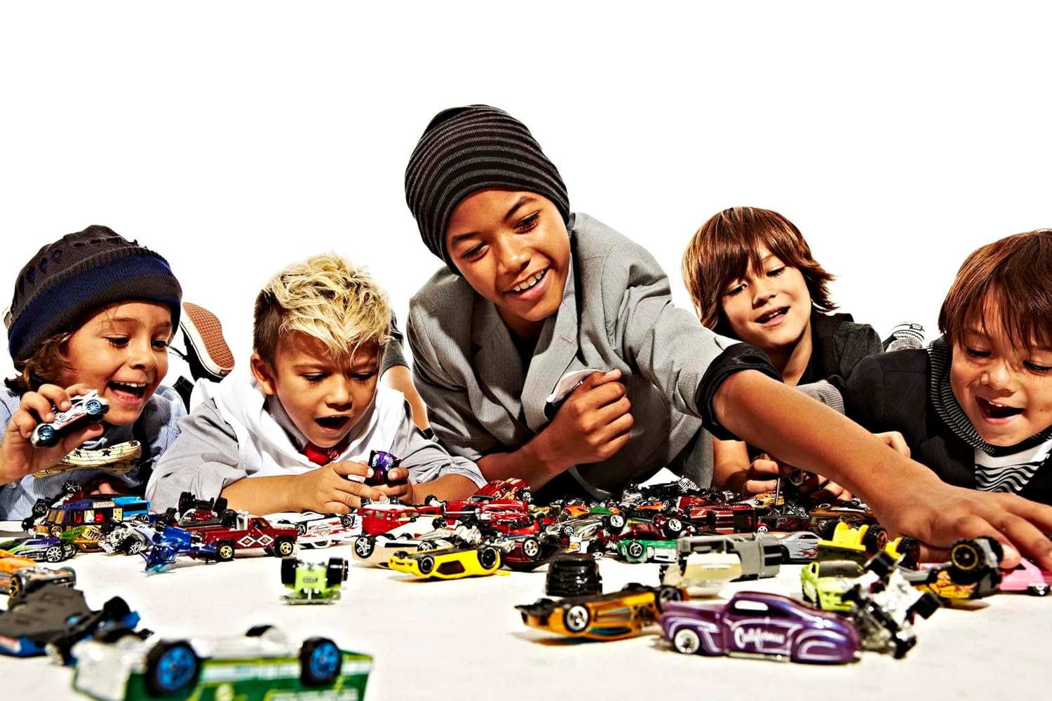 Hot Wheels Action Set of 5 Vehicles Exclusive Collection