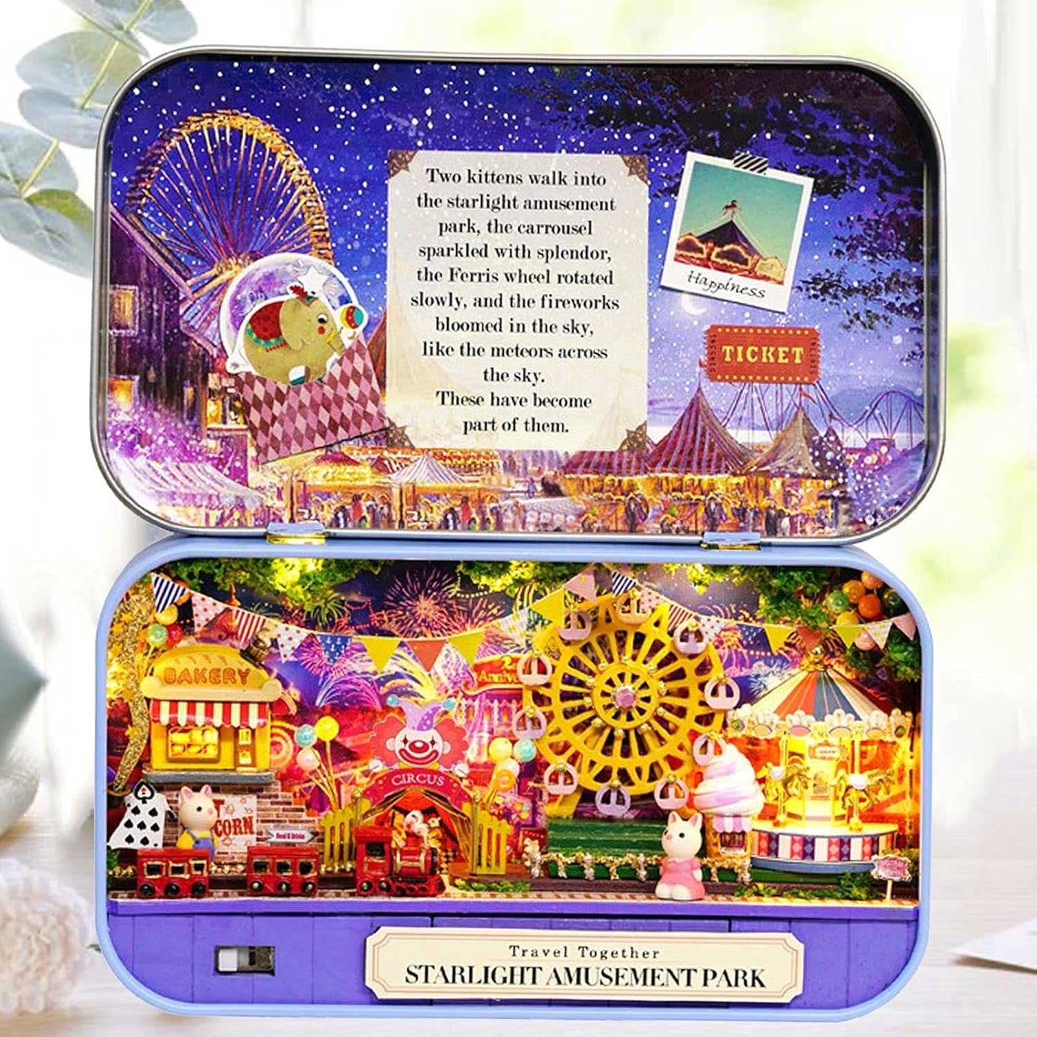 DIY Box Theatre - Starlight Amusement Park Dollhouse Miniature Kit