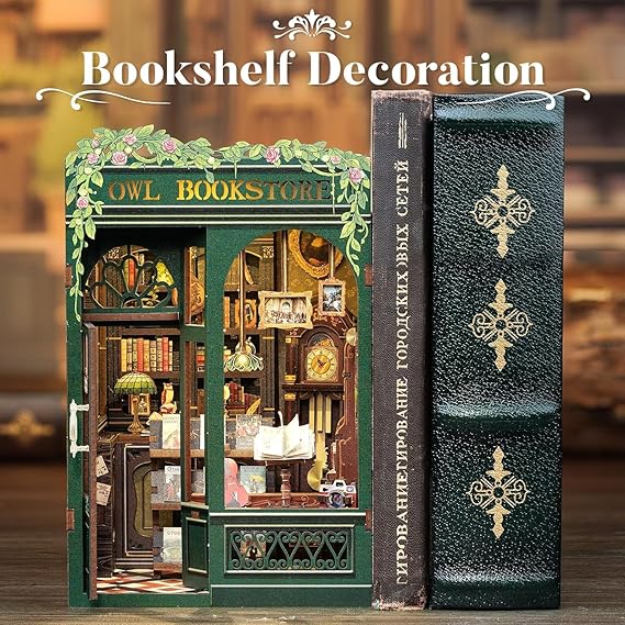 Book Nook Kit Do It yourself Miniature House Kit ( No Cash on Delivery on this Product )