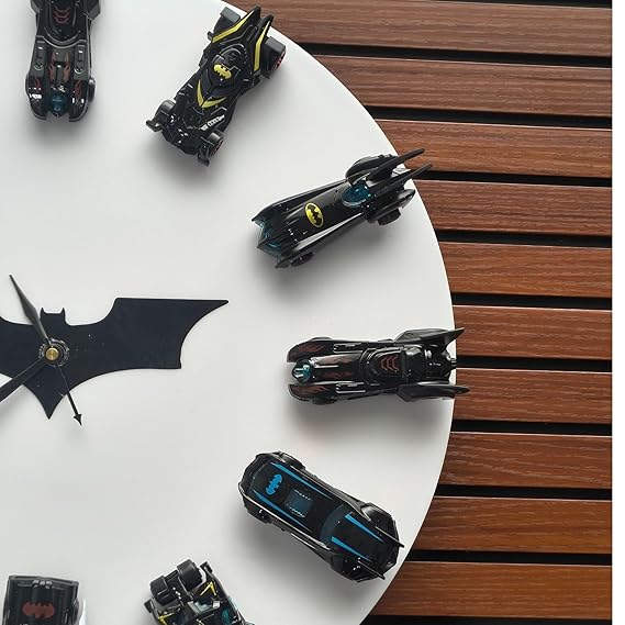 Batmobile 3D Wall Clock - No COD Allowed On This Product - Prepaid Orders Only