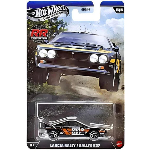 Hot Wheels 2026 Imported Silver Series Rally Racers 1:64 Scale - Set Of 5