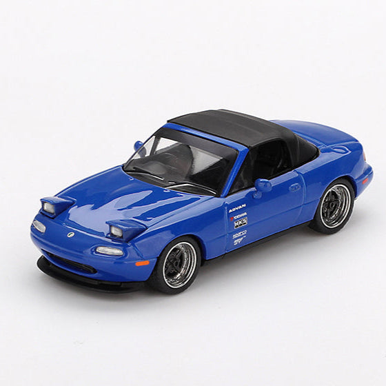 Mini GT Code 1069 Mazda Miata MX-5 (NA) Tuned Version Dark Blue