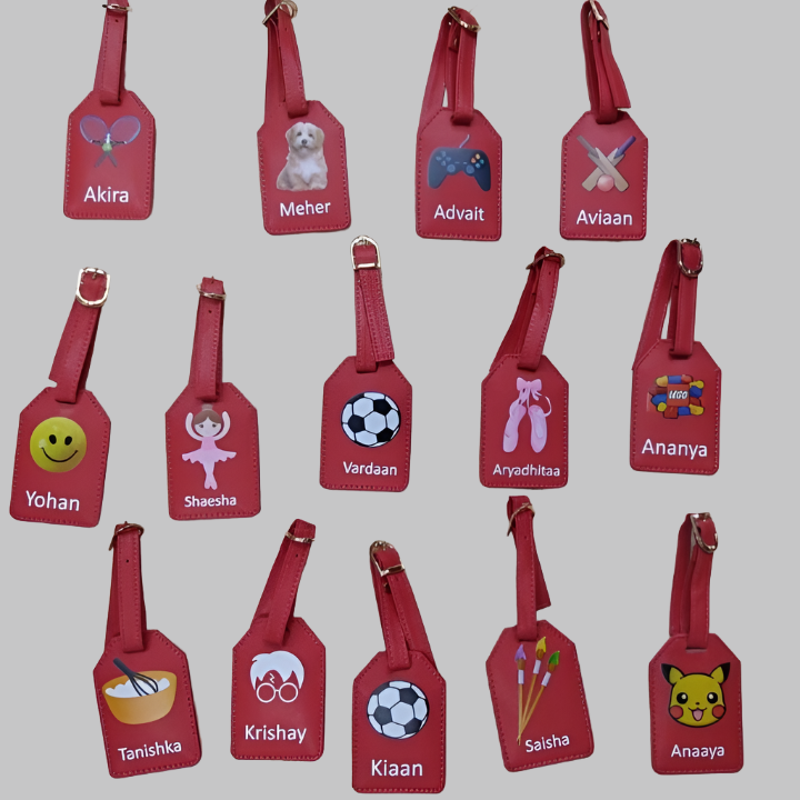 Personalised Luggage Tag - Prepaid Orders Only - No COD Allowed On Personalised Orders