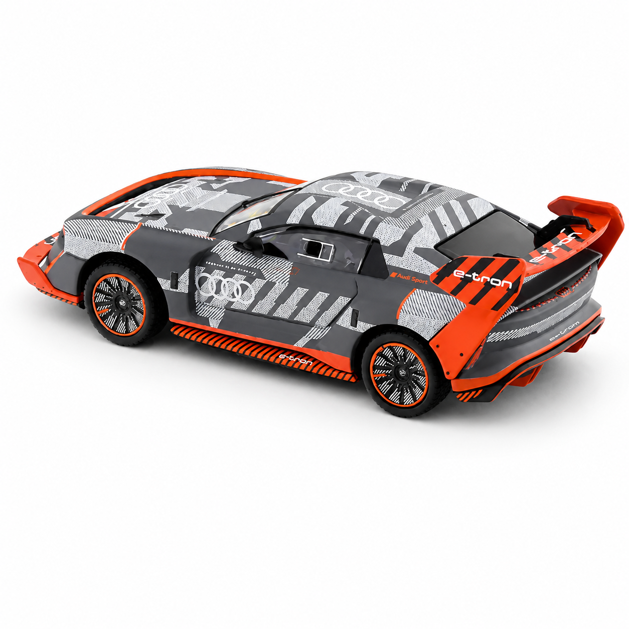 Audi S1 E-Tron Quattro Hoonitron Bburago Die-Cast Model Car – 1:43 Scale Racing Collectible