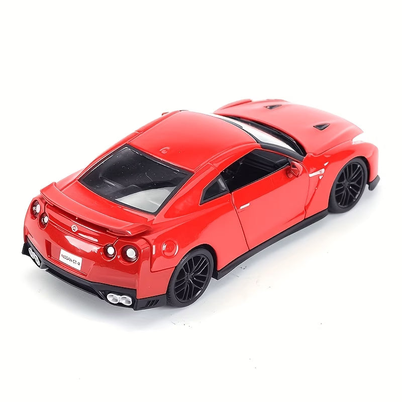 Bburago 2017 Nissan GT-R Red 1:24 Scale Diecast Model Car