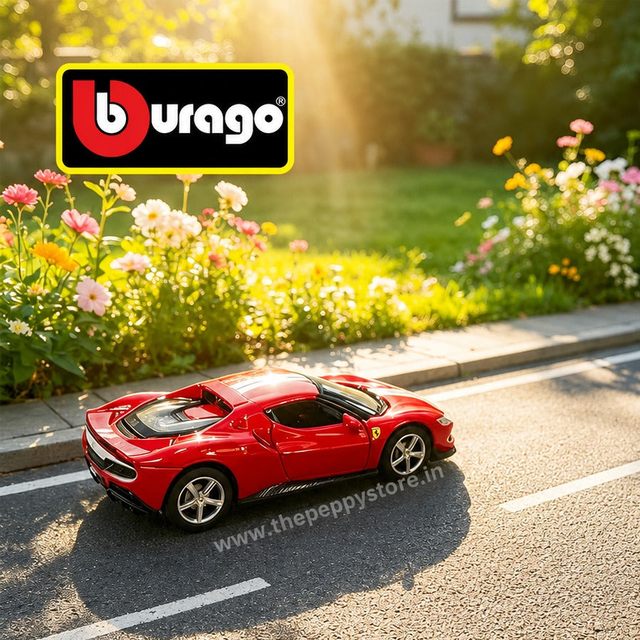 Bburago Ferrari 296 GTB Assetto Fiorano| Red Scale 1:64