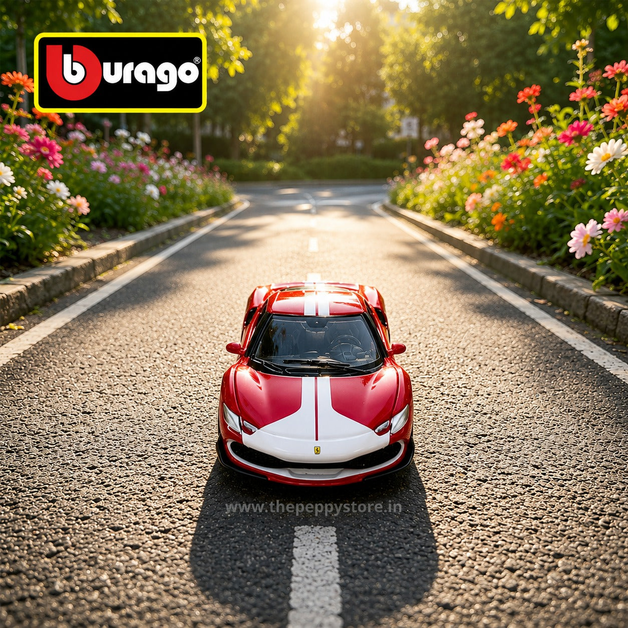 Bburago Ferrari 296 GTB Assetto Fiorano| Red Scale 1:64