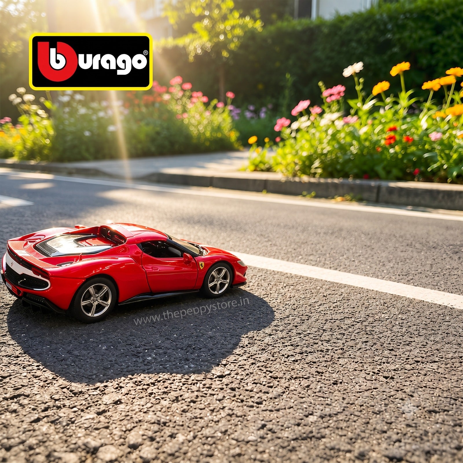 Bburago Ferrari 296 GTB Assetto Fiorano| Red Scale 1:64