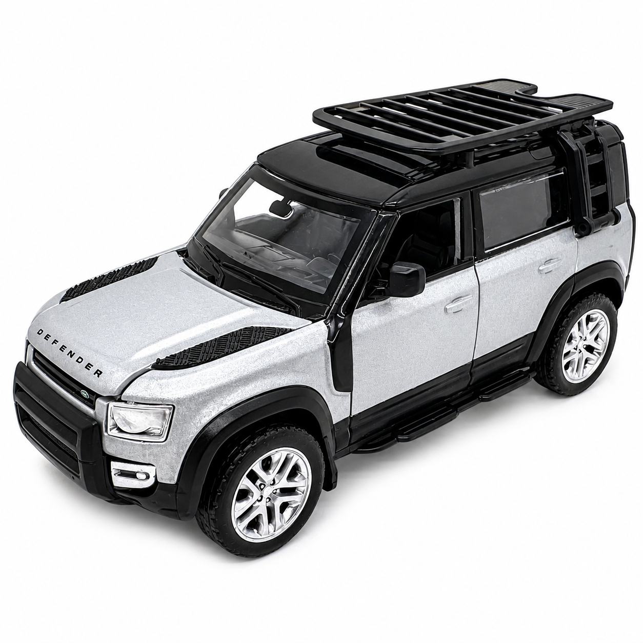 Official Land Rover Licensed Defender 110 – 1:43 Scale "2-in-1" DIY Custom Tuning Set