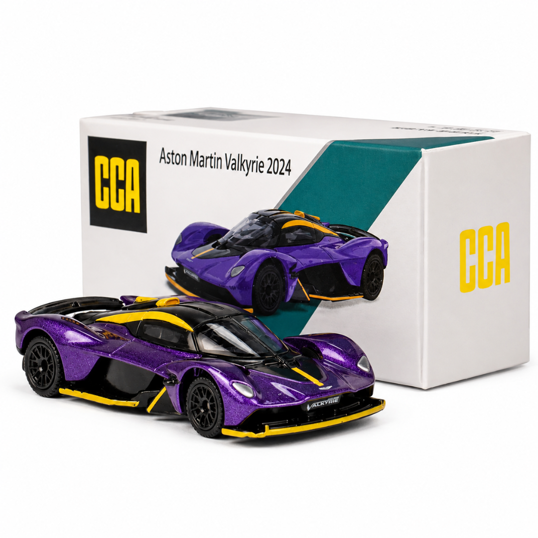 CCA Aston Martin Valkyrie 2024 Die-Cast Model Car 1:64 Scale S28-02