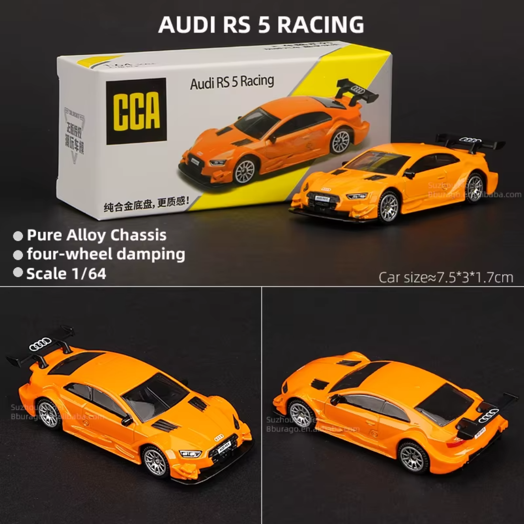 CCA Audi RS5 Racing Die-Cast Model Ca 1:64 Scale S05-01