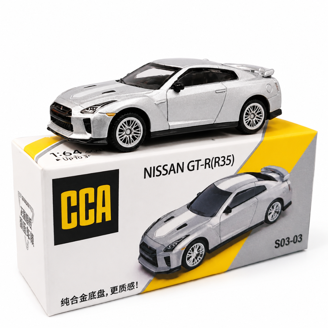 CCA Nissan GT-R R35 Die-Cast Model Car 1:64 Scale S03-03