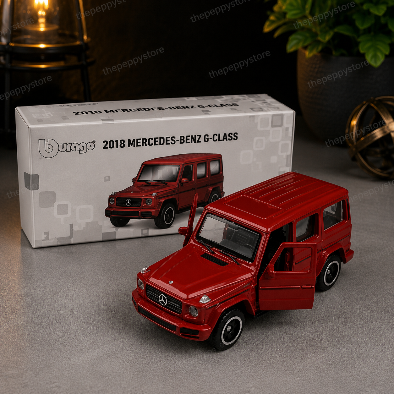 Official Bburago 2018 Mercedes Benz G-Class - 1 : 64 Diecast Scale Model