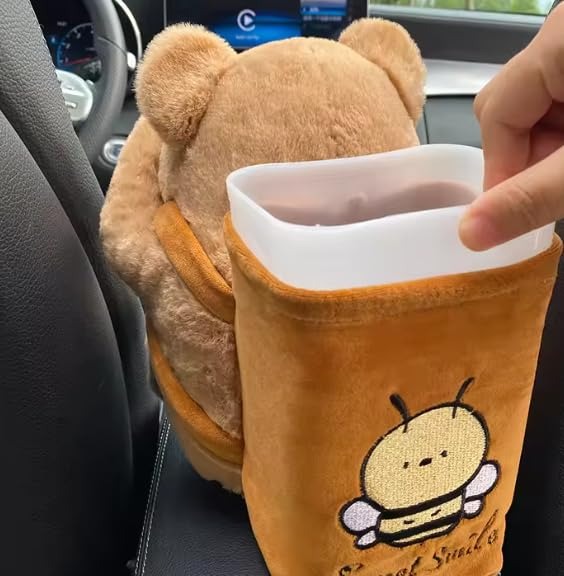 Cute Teddy Bear Tissue Holder