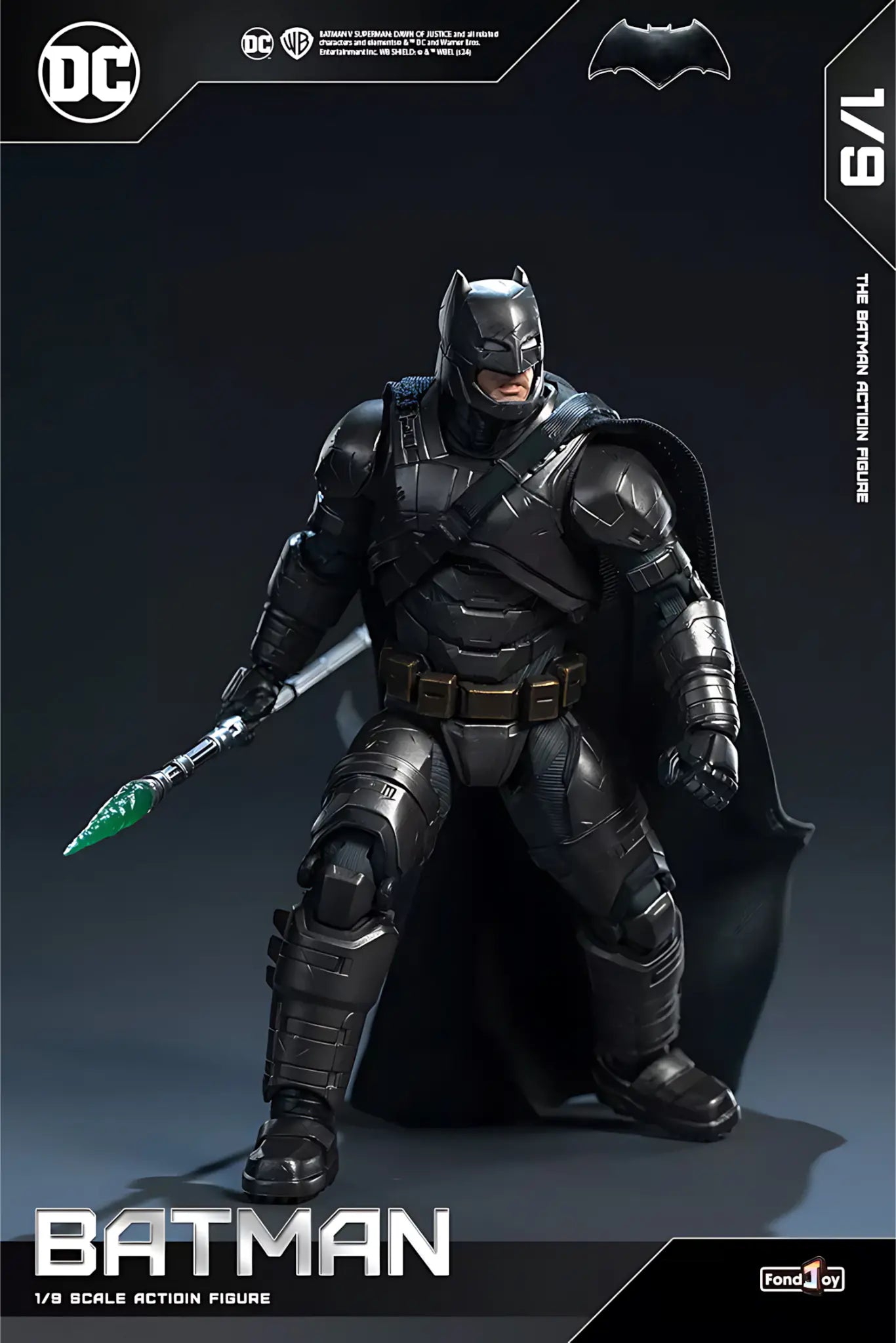 Batman 1/9th Scale Action Figure by FondJoy