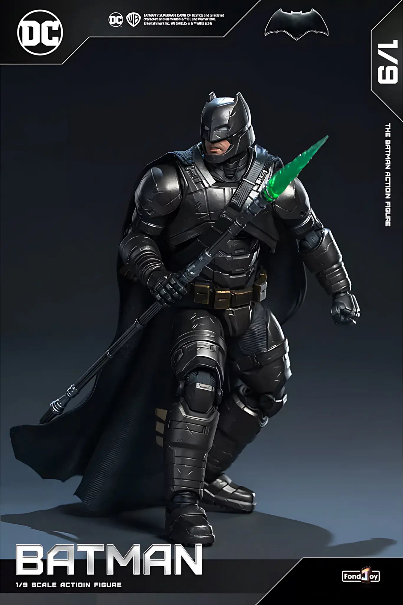 Batman 1/9th Scale Action Figure by FondJoy
