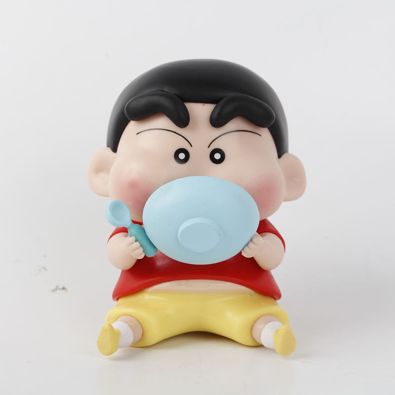 Cute Fat Shinchan Eating Figure