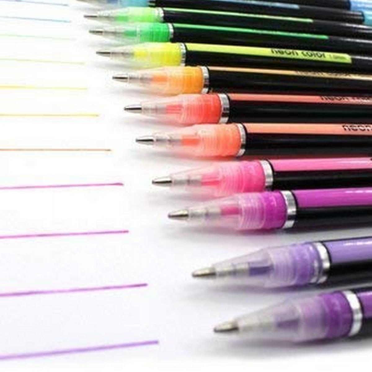 Zuixua Neon Colour Pens 36 Pc Set
