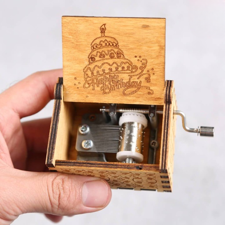 Happy Birthday Music Box (Select From Drop Down)