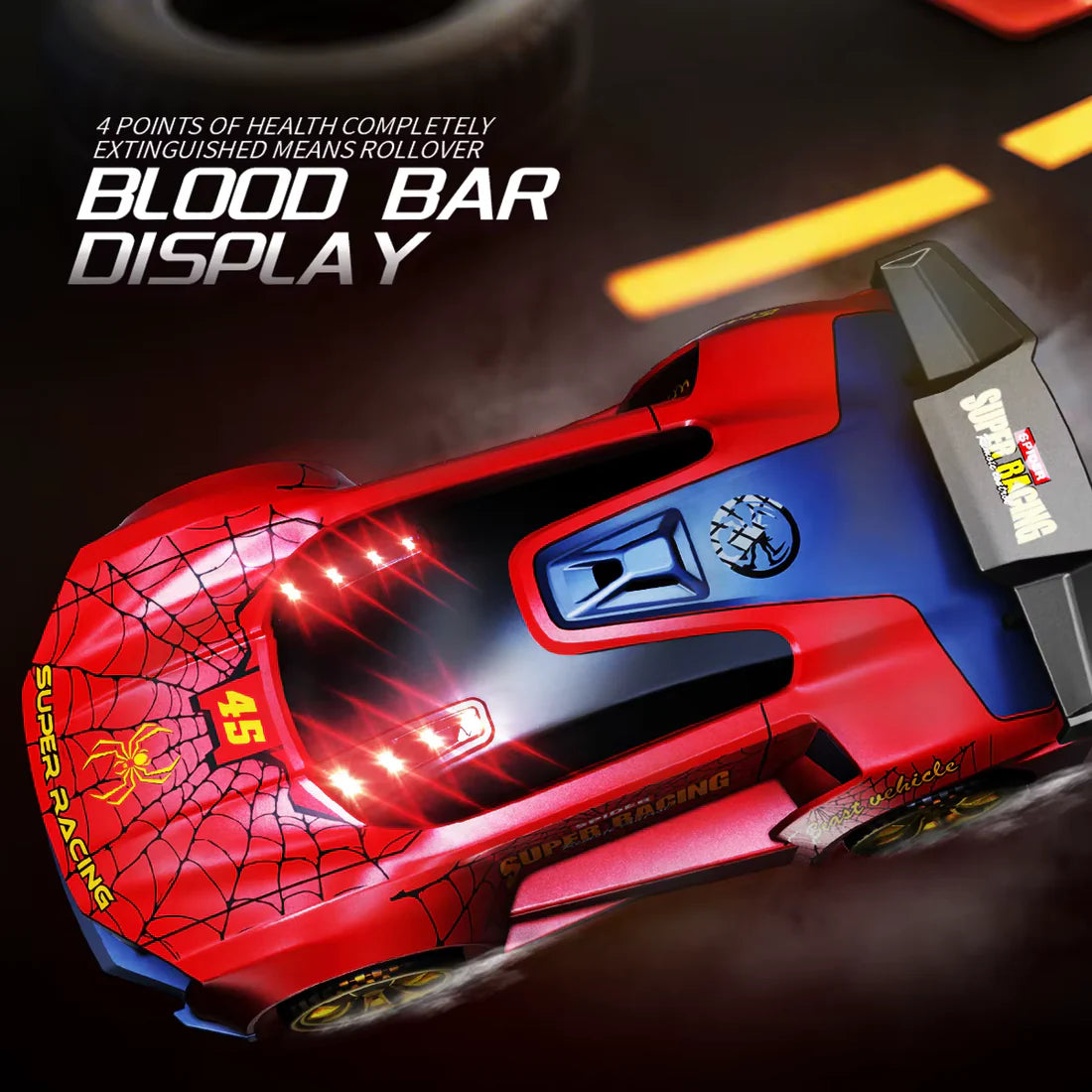 Laser 3-in-1 Infrared Gun 2.4 GHz R/C Alloy Model Car (Choose From Drop Down Menu)