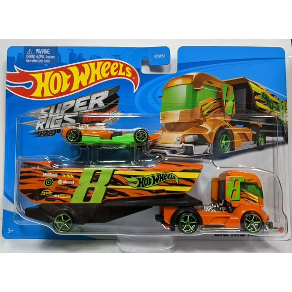 Hot Wheels 2025 Super Rigs Trucks - Set Of 6