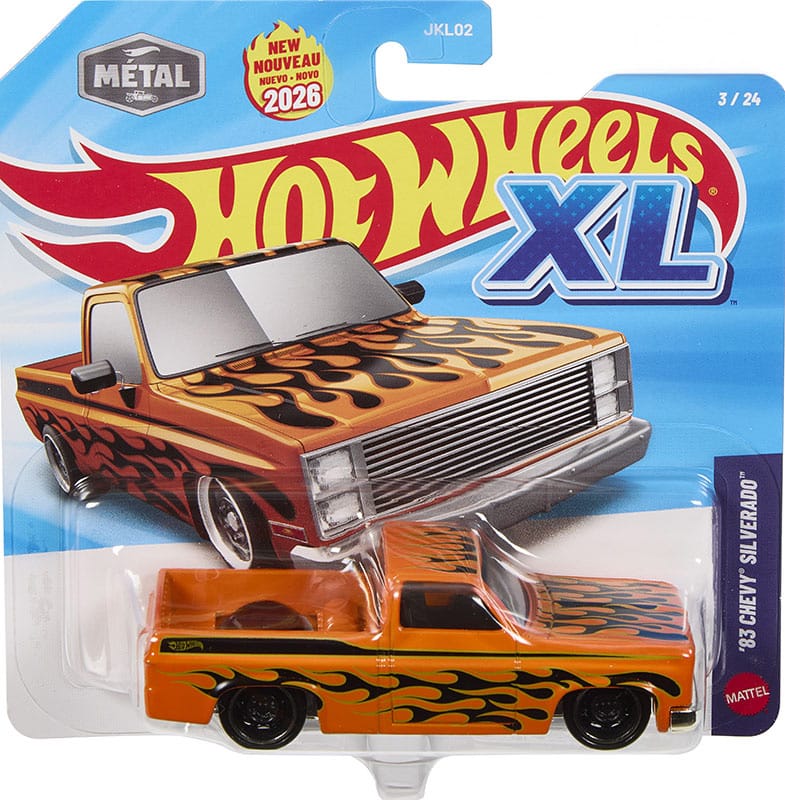 Hot Wheels 2026 Imported Scale 1:43 Premium Vehicle Exclusive Collection - '83 Chevy Silverado
