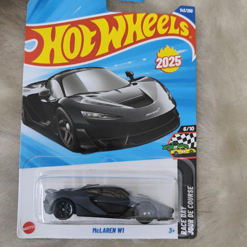 Hot Wheels Mclaren W1 1:64 Scale Diecast Model Car