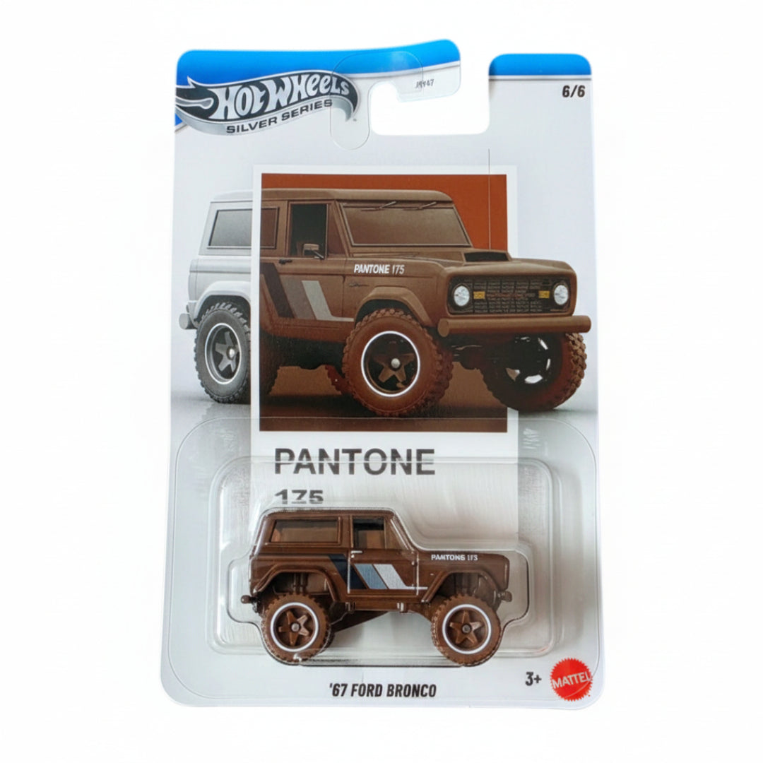 Hot Wheels Imported Pantone Silver Series Mix 2 Set of 10 – 1:64 Die-Cast Model Cars