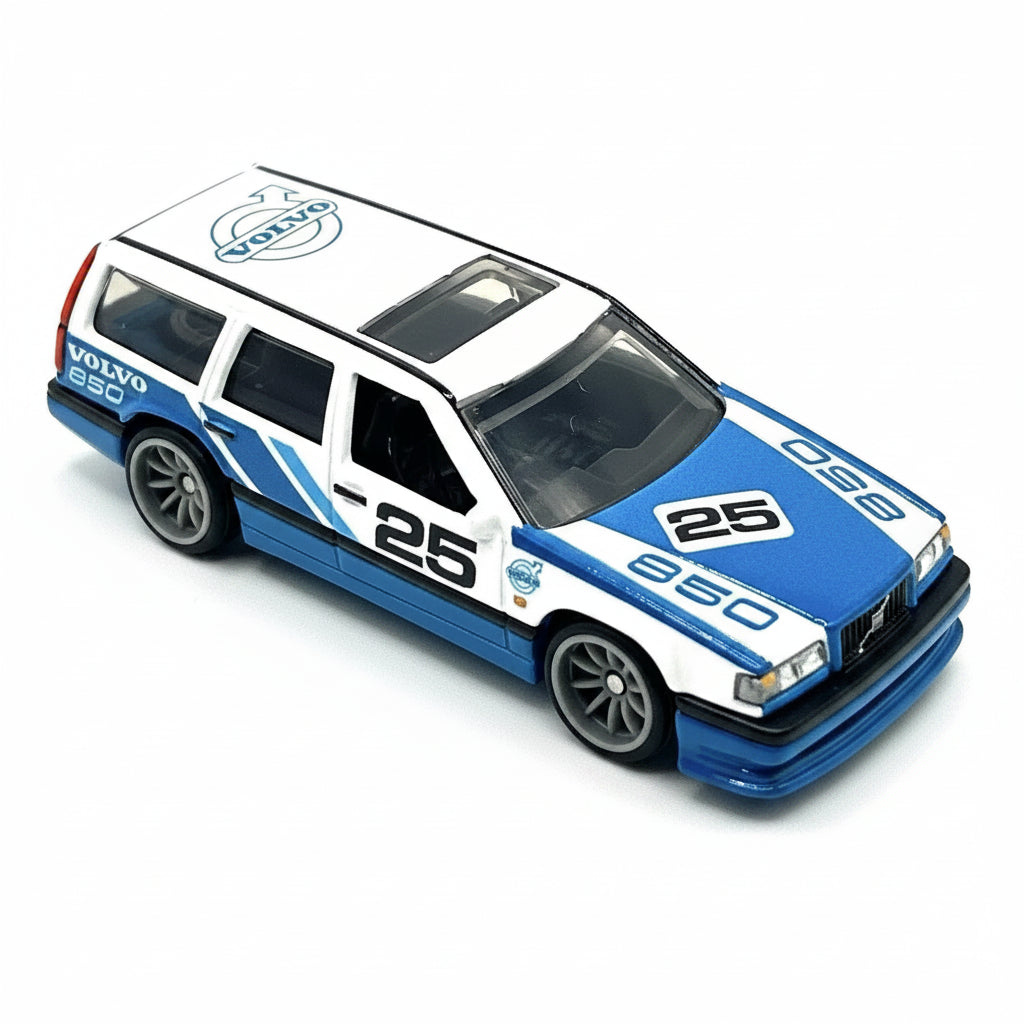 Hot Wheels Imported Premium Car Culture Fast Wagons Volvo 850 Estate 1:64 Die-Cast Model Car