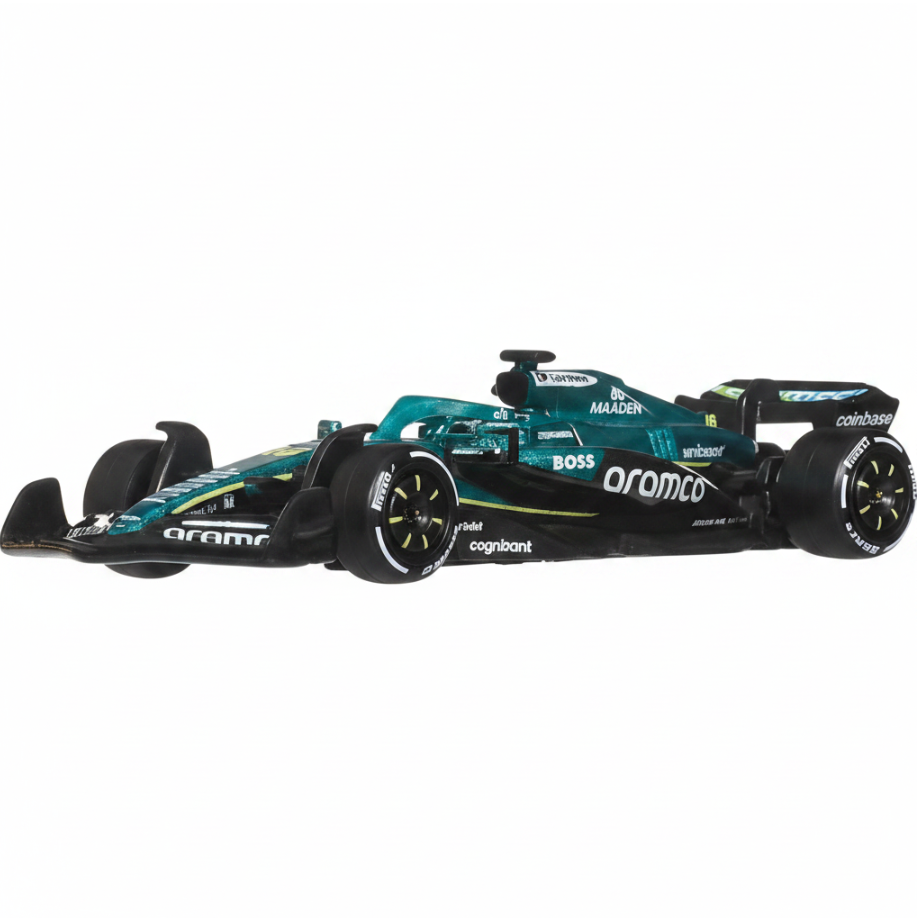 Hot Wheels Premium Aston Martin Aramco Formula One™ Team F1 Car 1:64 Diecast Model 18