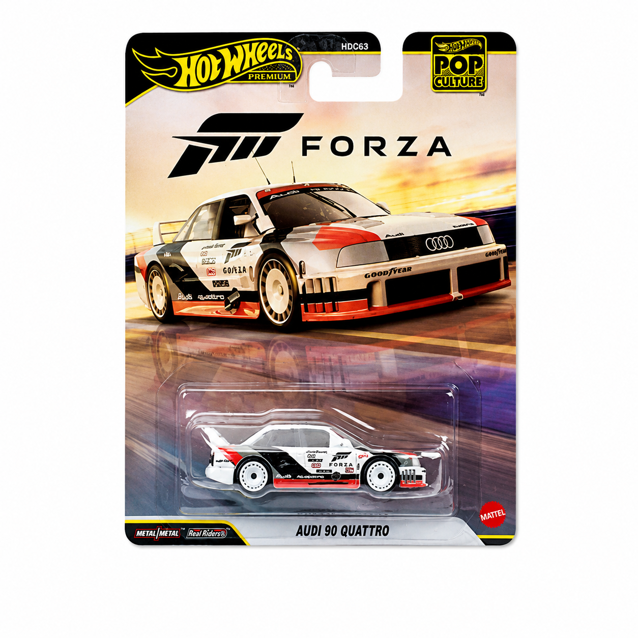 Hot Wheels Premium Pop Culture 2025 Complete Set of 5 Die-Cast Vehicles | Real Riders | Metal/Metal Construction