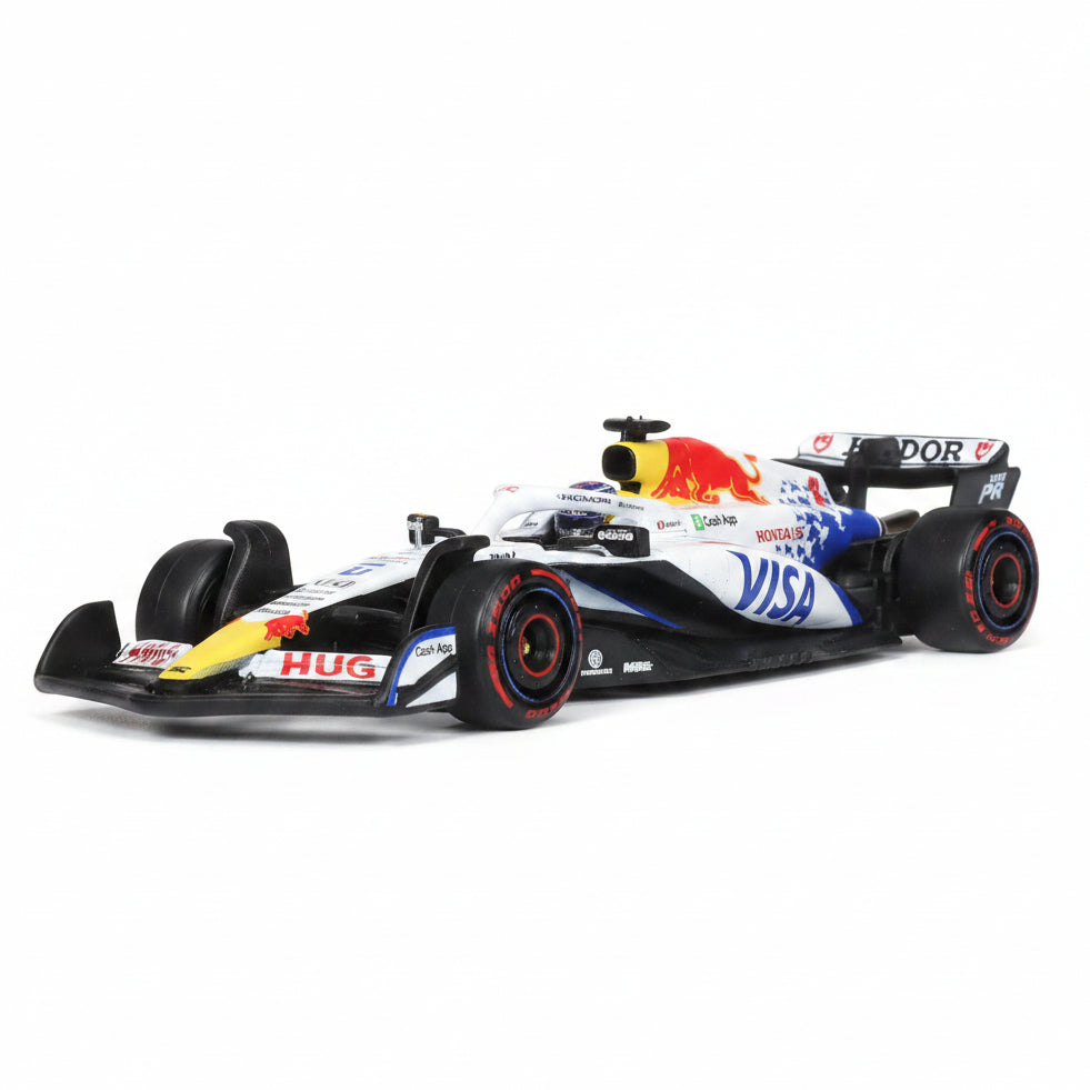 Hot Wheels Premium Visa Cash App Racing Bulls Formula One Team F1 Car 2025 – 1:64 Diecast Model 6
