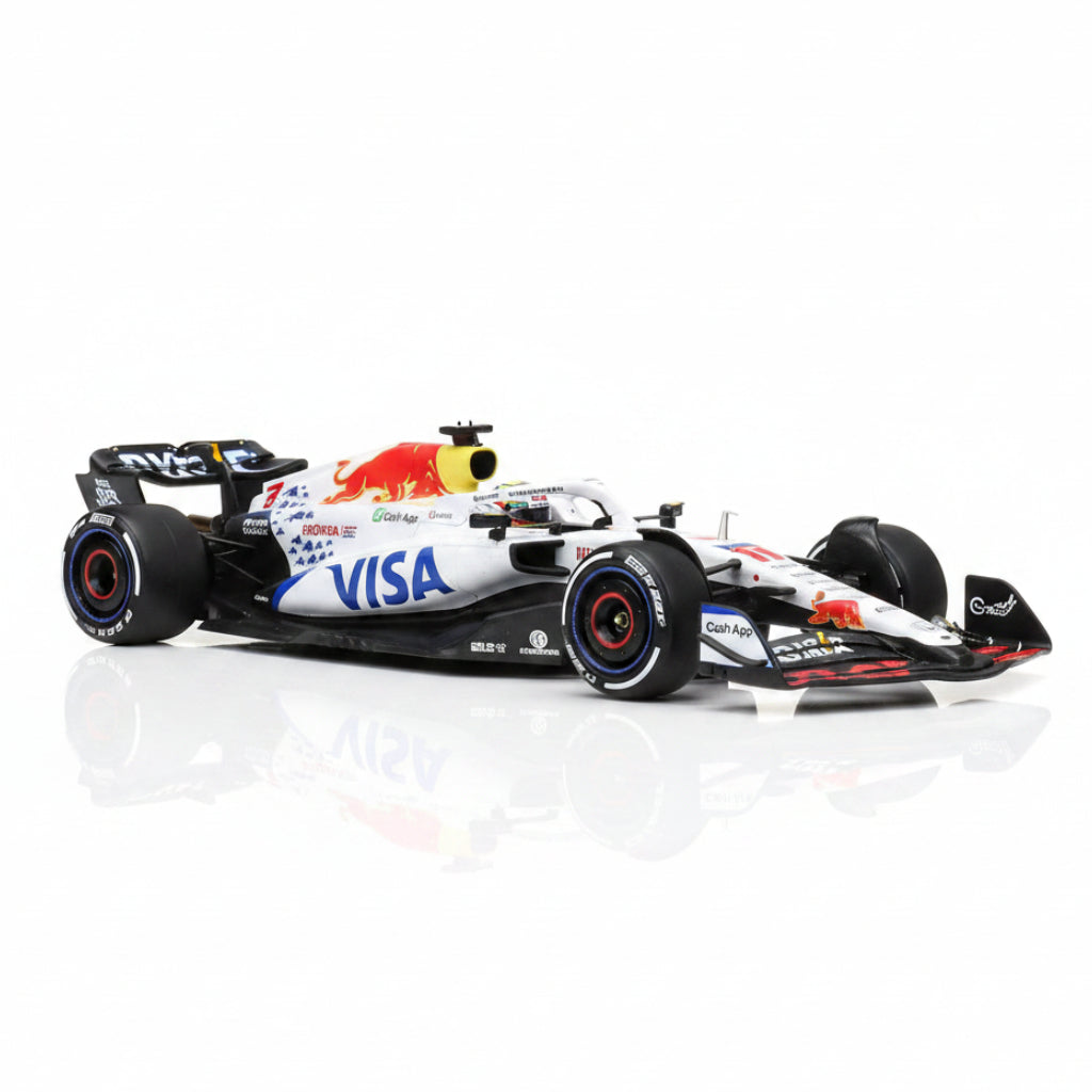 Hot Wheels Premium Visa Cash App Racing Bulls Formula One Team F1 Car 2025 – 1:64 Diecast Model 6
