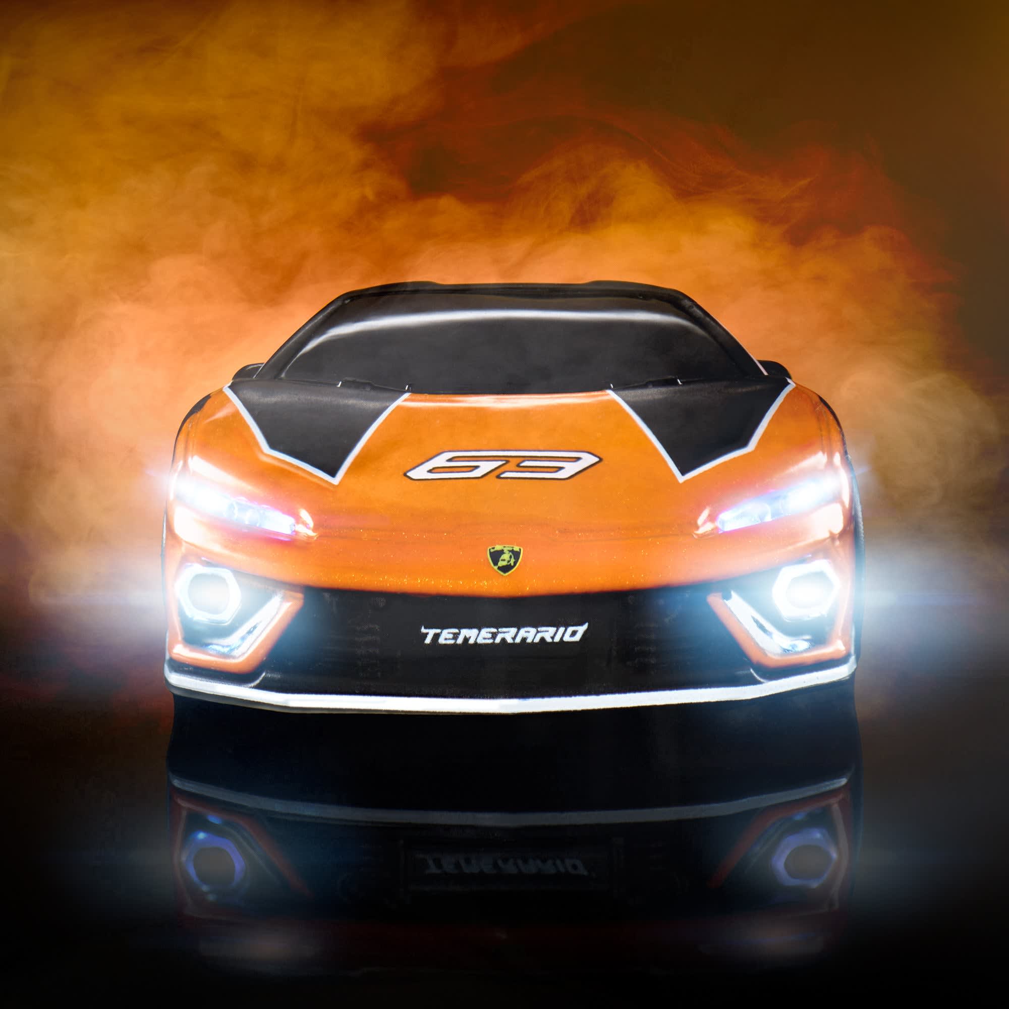 Hot Wheels RC 1:64 Lamborghini Temerario Alleggerita – Remote Control Die-Cast Car