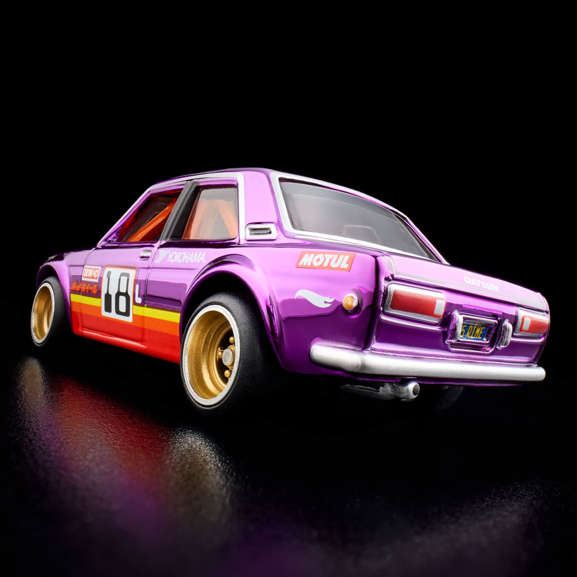 Hot Wheels RLC Exclusive ’71 Datsun 510 Spectraflame Purple 1:64 Diecast – Premium Collector Edition