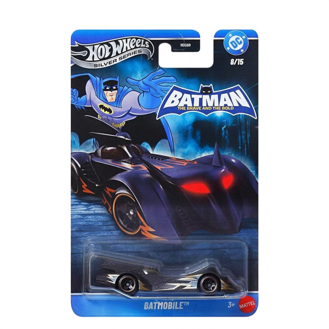 Hot Wheels Silver Series Imported Batman: The Brave and the Bold Batmobile 1:64 Scale