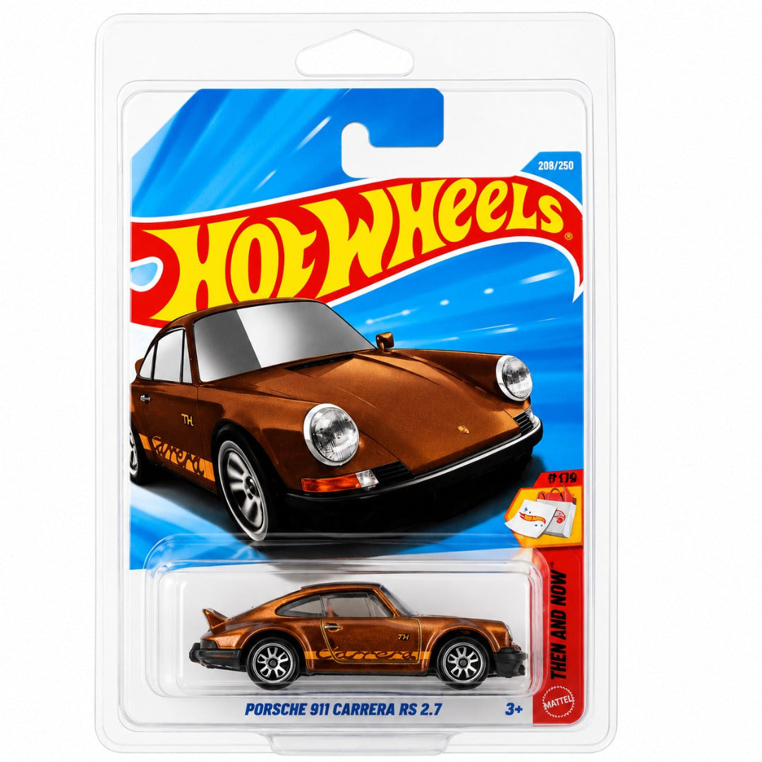 Hot Wheels Super Treasure Hunt Hot Wheels Porsche 911 Carrera RS 2.7 Die-Cast Toy Car With Blister