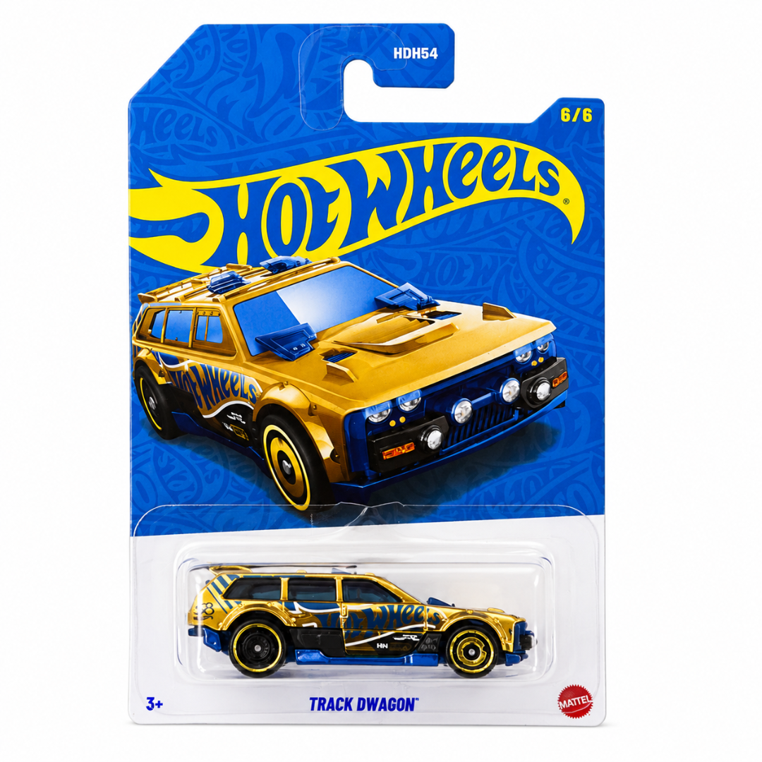 Hot Wheels Track Dwagon 1:64 Die-Cast Model Car – 58th Anniversary Collection