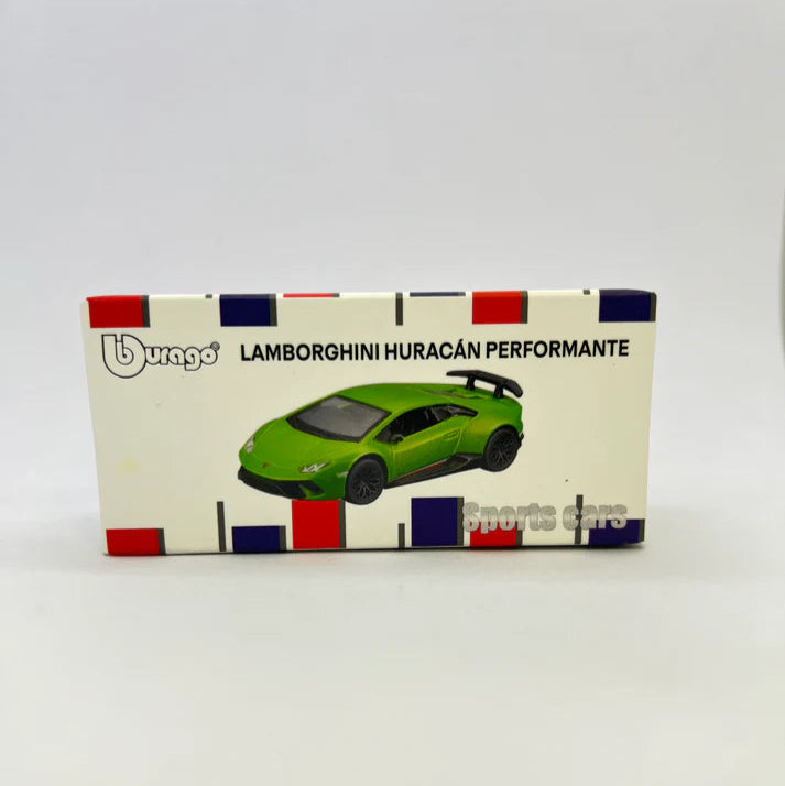Official Bburago Lamborghini Huracan Perfomante - 1 : 64 Diecast Scale Model