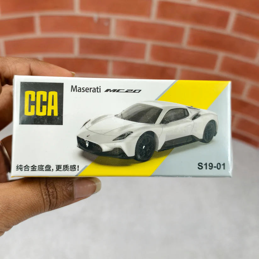 Scale 1 : 64 CCA Maserati MC20 Diecast Metal Model Car