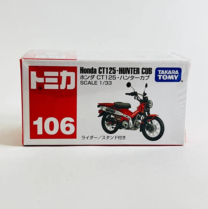 Takara Tomy Tomica Scale 1 : 33 - 106 Honda CT125 Hunter Cub