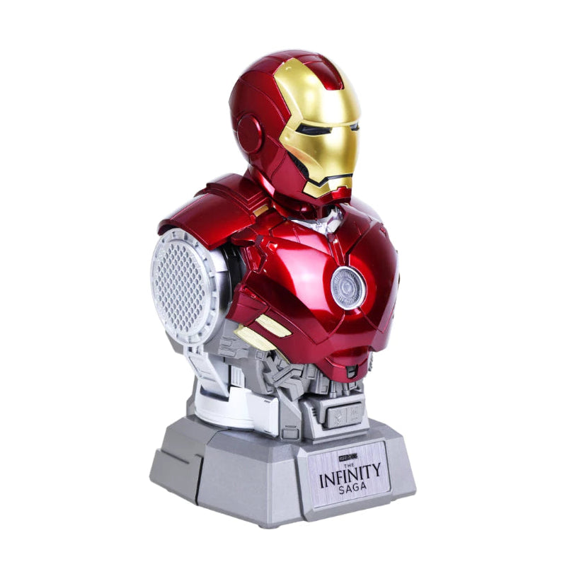 Iron Hero Arc Reactor Bluetooth Speaker & Collectible Display Bust