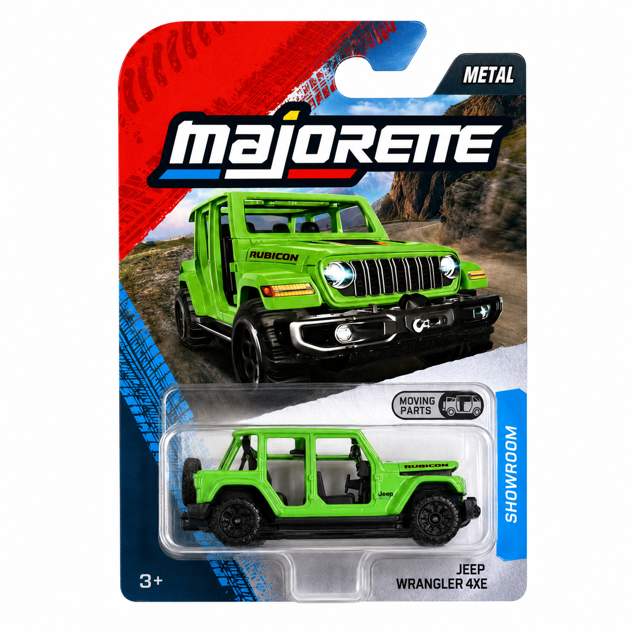Majorette Jeep Wrangler 4XE Die-Cast Metal Toy Car