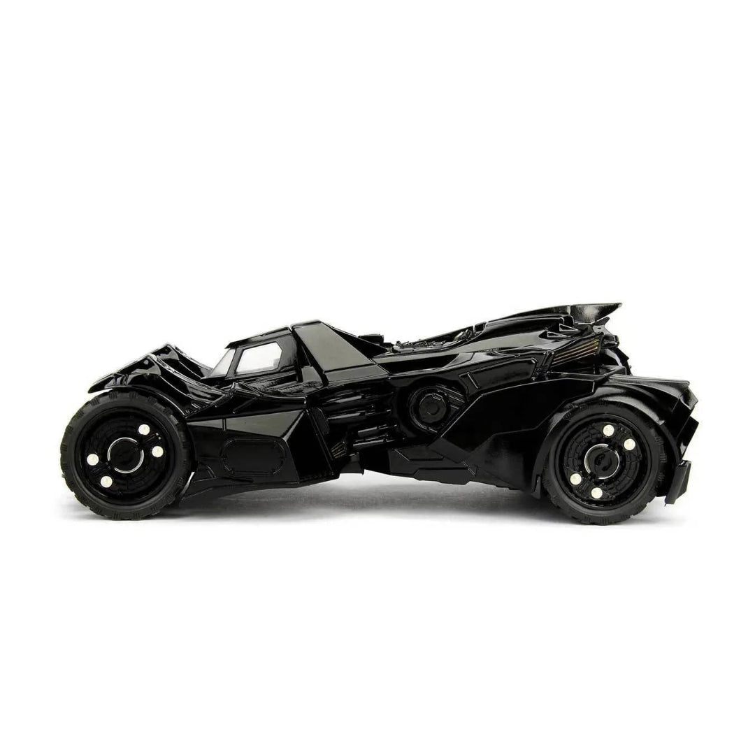 Jada Batman Arkham Knight Batmobile with Batman Figure 1:24 Die-Cast Model Car – Black