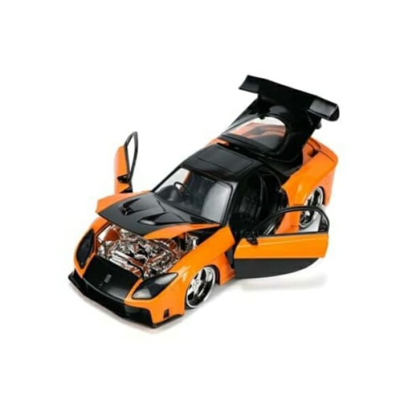 Jada Fast & Furious 1995 Mazda RX-7 & Han Figure – 1:24 Die-Cast Vehicle Set