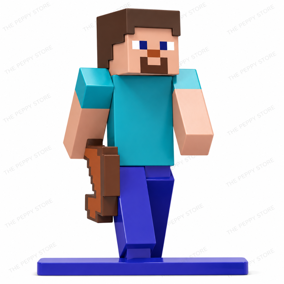 Jada Toys Minecraft Nano Metalfigs Mystery Blind Packs – 1 Random Figure