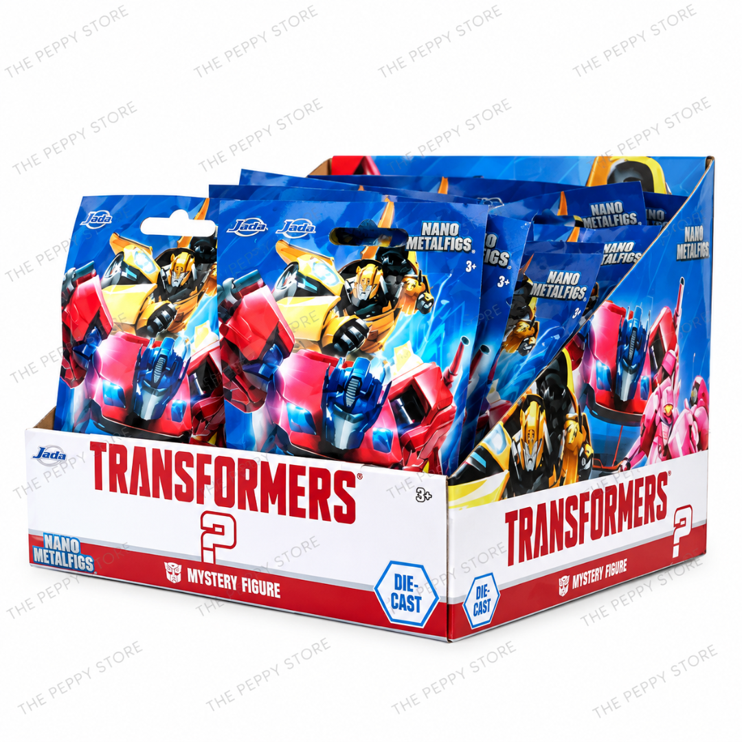 Jada Toys Transformers Nano Metalfigs Mystery Blind Bag – 1 Random Figure
