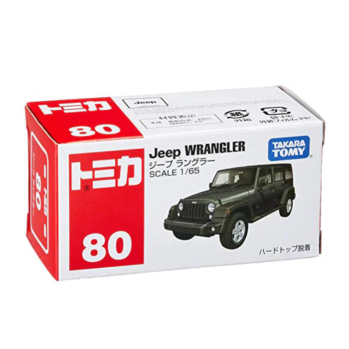 Takara Tomy Tomica Scale 1 : 65 - 80 Jeep Wrangler